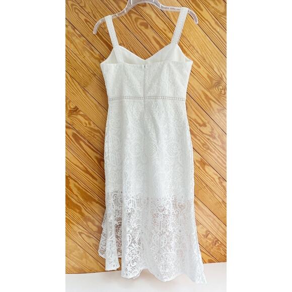 Lulu's Today's Your Day White Embroidered Lace Midi Dress - Picture 7 of 12